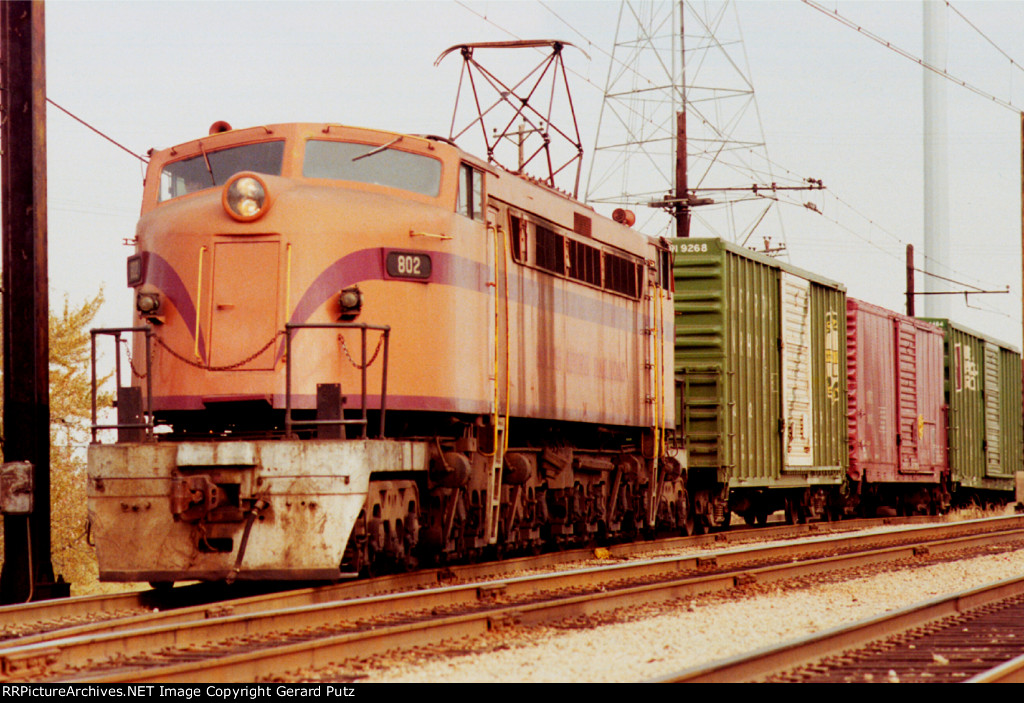 w/b CSS&SB Freight Train